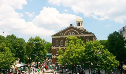 Famous Faneuil Hall - Quincy Marketplace
